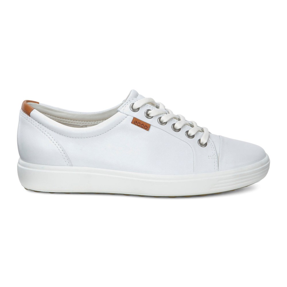 Tenis Mujer - ECCO Soft 7 - Blancos - LHR796428